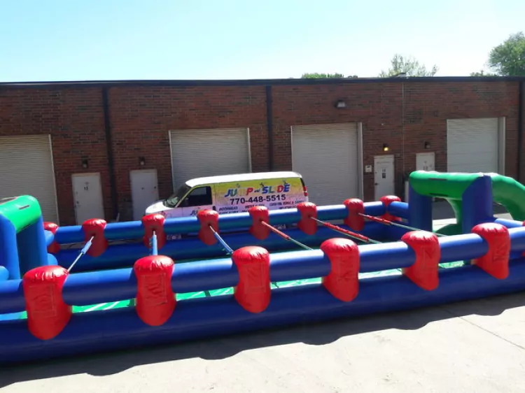 Human Foosball Inflatable Game