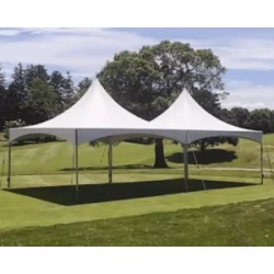 20 x 40 High Peak Tent Package (Seating 64)