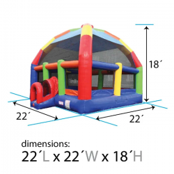 Huge Dome Event Bounce House - Jumptastic