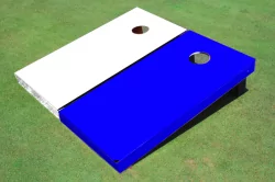 Cornhole Game Blue/White