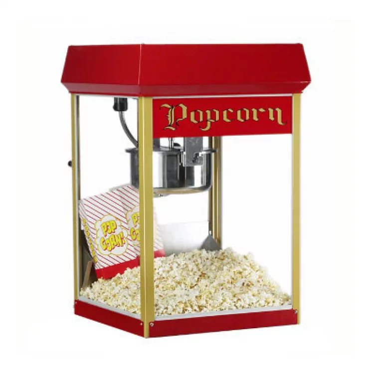 Large Red 8oz Popcorn Machine