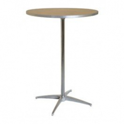 30 Inch Round High Top Cocktail Table