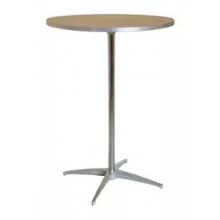 30 Inch Round High Top Cocktail Table