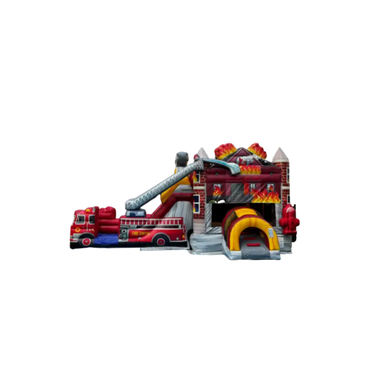 Fire Truck Bounce and Slide