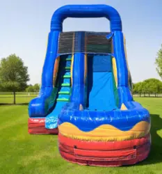 12' Retro Fun Slide - Jumptastic