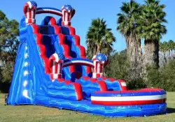 19' American Boxer Water Slide - Jumptastic