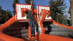 All-Star Basketball Dunk Challenge - Jumptastic