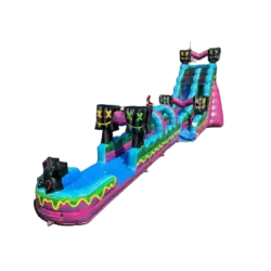 19' Level Up Gamer Water Slide with Slip N Slide