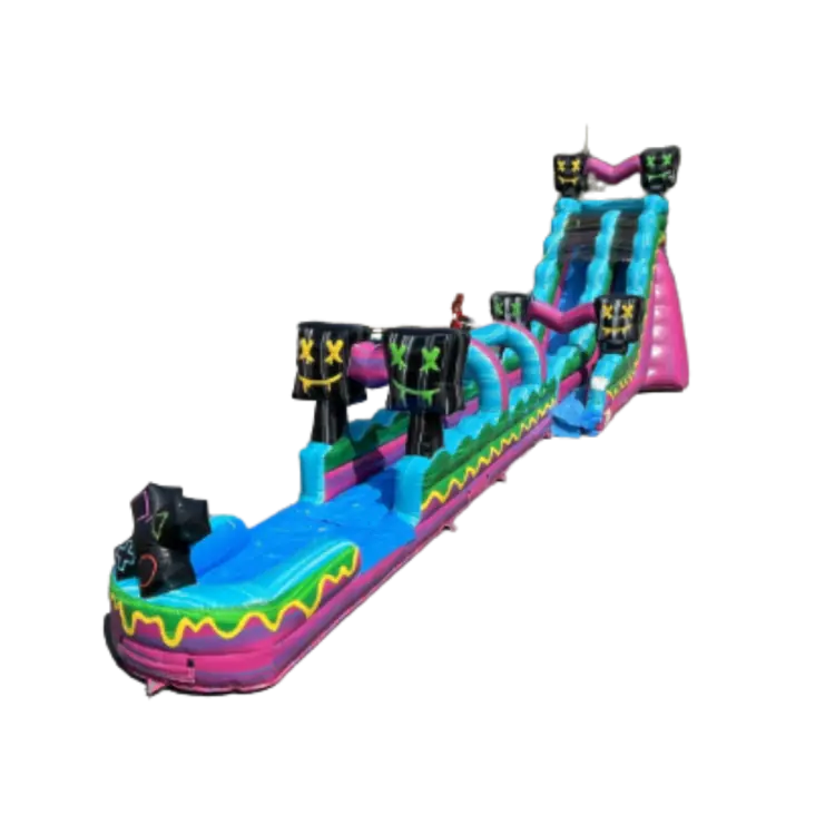 19' Level Up Gamer Water Slide with Slip N Slide