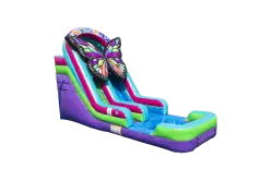 15' 3-D Butterfly Water Slide