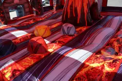 The Floor is Lava XL Bounce House - Jumptastic