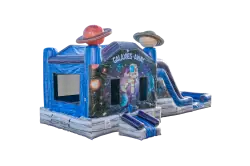 Galaxies Away XL Dual Lane Bounce & Slide Combo - Jumptastic