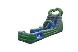 20' Hulk Smash Dual Lane Water Slide