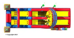 Midway Carnival Obstacle Course - Jumptastic