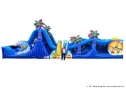 Minion's Despicable Me Obstacle Course - Jumptastic