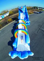 24' Niagara Falls Water Slide - Jumptastic