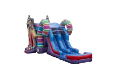 Sugar Shack XL Dual Lane Bounce and Slide - Jumptastic