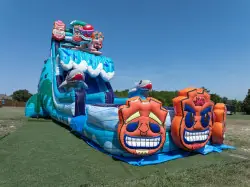 22' Tiki Tovi Water Slide - Jumptastic