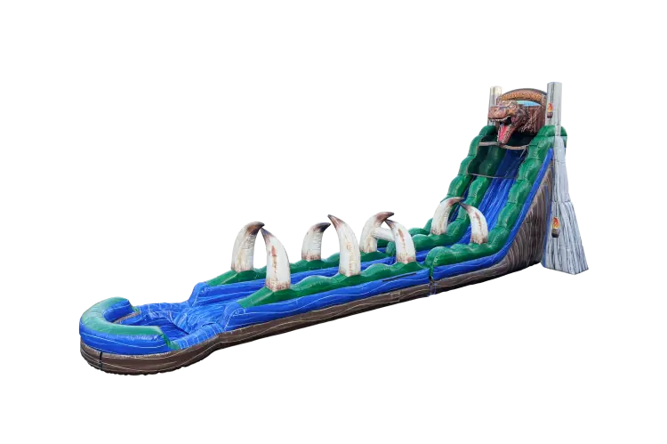 22' Jurassic Rush Water Slide with Slip N Slide