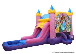 Disney Princess Deluxe Bounce and Slide - Jumptastic