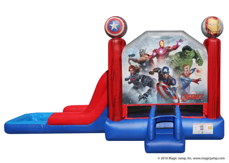 Marvel Avengers Deluxe Bounce & Slide