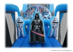 Star Wars Galaxy Dual Lane Obstacle Course - Jumptastic