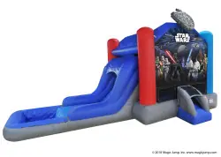 Star Wars Deluxe Bounce and Slide - Jumptastic